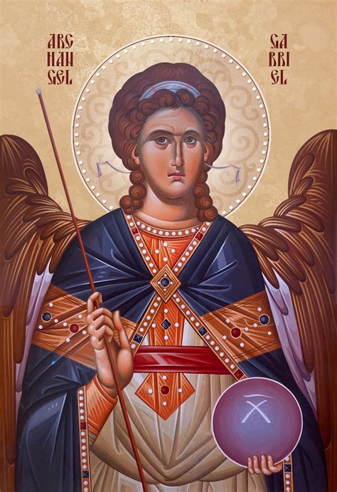 Icon of The Archangel Gabriel - (1GA23)