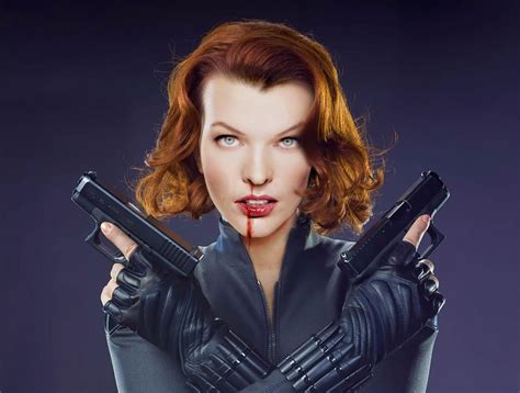 Milla Jovovich | Black Widow by xLexieRusso2 on DeviantArt