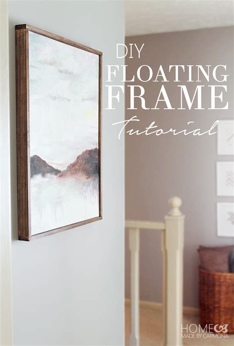 DIY Floating Frame Tutorial