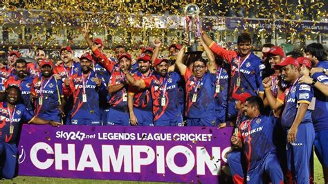 Legends League Cricket: India Capitals champions after Taylor, Johnson ...