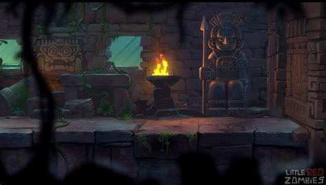 ArtStation - Platformer game Concept Background-Mayan level, Pratik ...