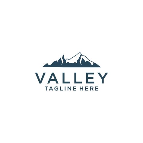 Valley logo design icon template 12649773 Vector Art at Vecteezy