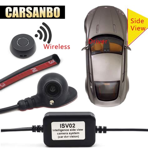 Car camera for Right left blind spot system Intelligent side view camera system make your dual ...