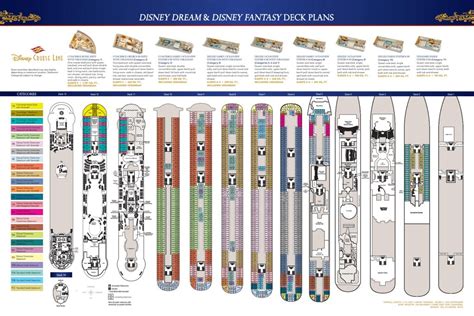 Disney Cruise Ship Deck Plans - Disney Cruise Line Information