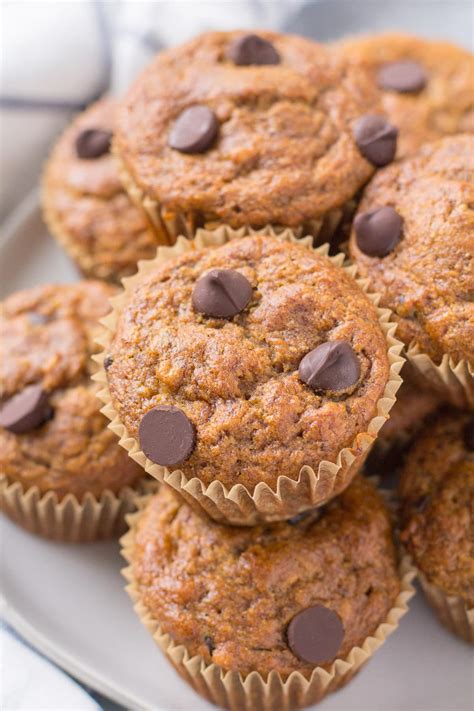 Healthy Banana Muffins | The Clean Eating Couple