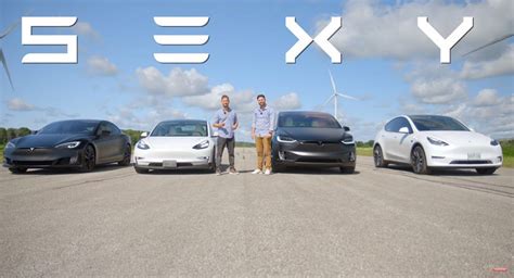 Which Of Tesla’s Four Current Models Is The Fastest? | Carscoops