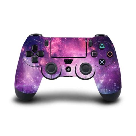 PS4 Controller Skin Galaxy Starry Stickers Vinyl Decal Sticker Cover for Sony PlayStation 4 ...