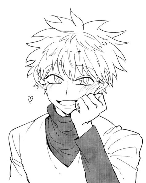 Killua Zoldyck Coloring Pages Printable for Free Download