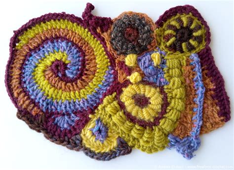 freeform scrumbles - Andrea Ehmert - freeform crochet