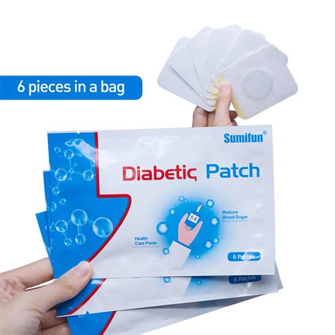 18pcs=3Bags Diabetes Patch Stabilizes Blood Sugar Level Balance Blood Glucose Patch Natural ...