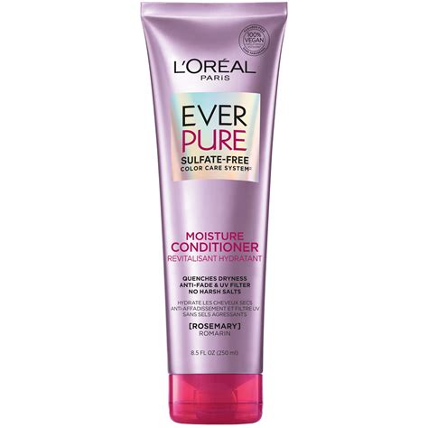 L'Oreal Paris EverPure Moisture Sulfate Free Conditioner For Dry Hair ...