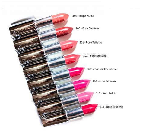 Givenchy Le Rouge Lipstick Review Swatch Archives - The Velvet Life