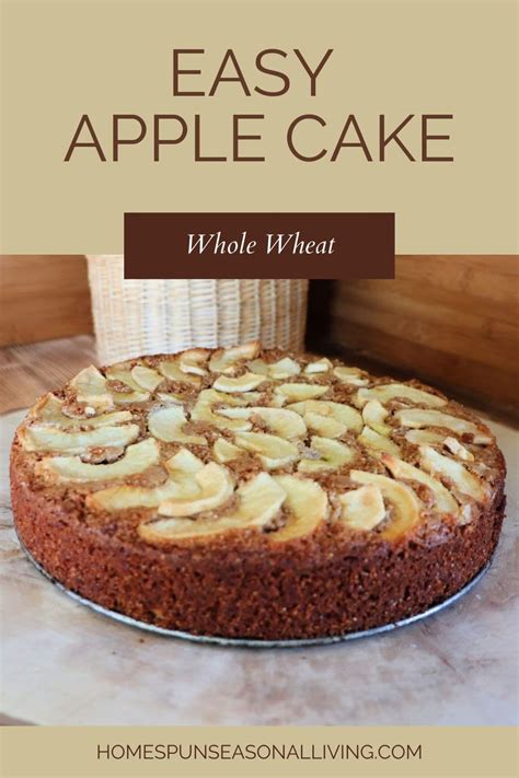 Easy Homemade Apple Kuchen Recipe - Homespun Seasonal Living