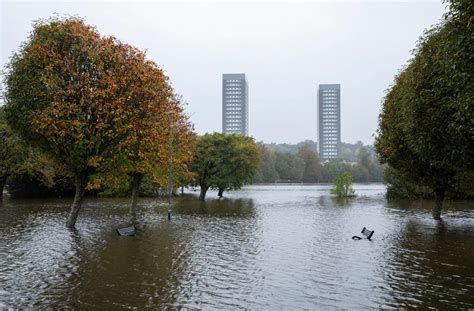 Pictures show flooding damage in Scotland after Met Amber warning - Daily Record