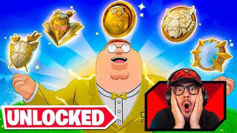 Unlocking The *GOLD* PETER GRIFFIN in Fortnite! - YouTube