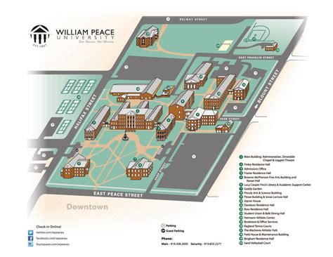 William Paterson University Campus Map - downyup