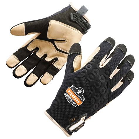 Heavy-Duty Leather-Reinforced Gloves | Ergodyne