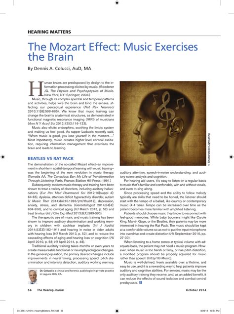 (PDF) The Mozart Effect