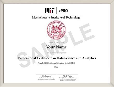 Data Science and Analytics Program by MITxPro | Professional Certificate in Data Science and ...