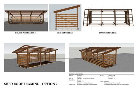 lean-to shed roof framing : r/DIY