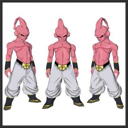 Dragon Ball Z Majin Buu Forms