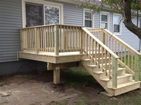 Back deck | Decks and porches, Building a deck, Building a porch