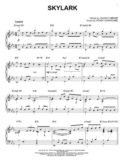 Skylark | Sheet Music Direct