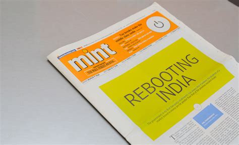 MINT Newspaper (Union Budget Edition) on Behance