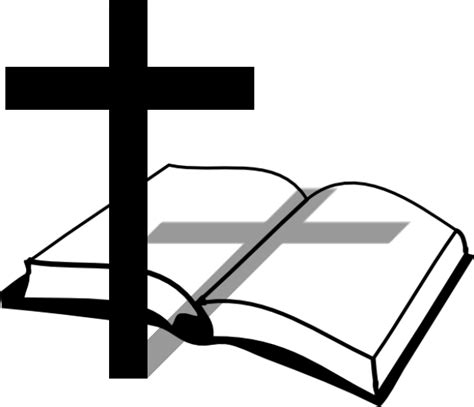 Bible Christian cross Church Clip art - Cross And Bible Clipart png download - 617*530 - Free ...