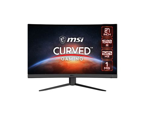 MSI G27C4X 27" Curved Gaming Monitor - 1500R 1920 x 1080 VA Panel, 250Hz / 1ms, AMD FreeSync Premium