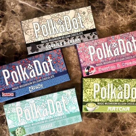 Polka dot chocolate bar - Polka dot chocolate bars for sale