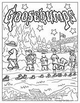 20 Goosebumps Coloring Pages Free PDF Printables sketch template