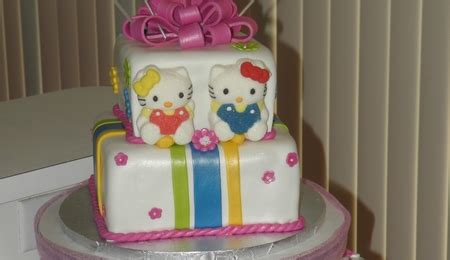 Hello Kitty Rainbow Cake - CakeCentral.com