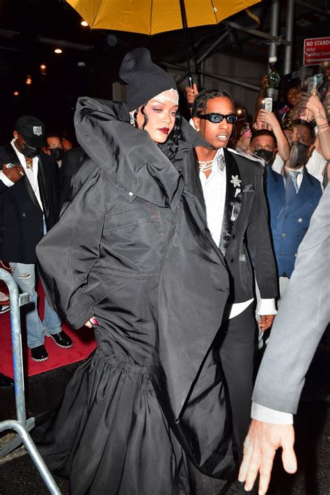 RIHANNA and Asap Rocky Heading to Met Gala in New York 09/13/2021 – HawtCelebs