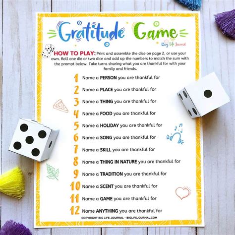 Gratitude Game Printable - Printable Word Searches