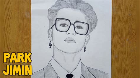 Jimin Bts Easy Drawing Bts Drawings Drawings Kpop Drawings Images And ...