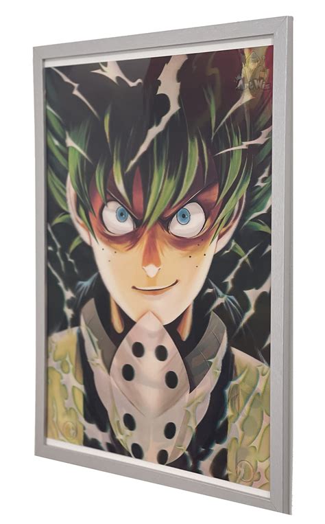 Buy 3D Print Wall Art 3 in 1 my hero academia Unstoppable Quirks o ...