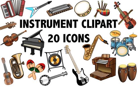 band instruments clipart 20 free Cliparts | Download images on ...