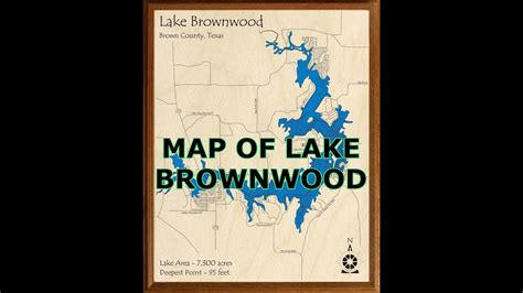 MAP OF LAKE BROWNWOOD [ TEXAS ] - YouTube