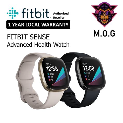 Fitbit Sense Advanced Health Watch (Free 6 Months Fitbit Premium ...