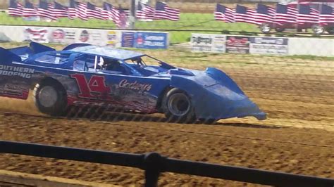 Brownstown speedway late model qualifying 7/1/17 - YouTube