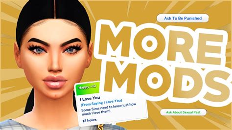 NEW Realistic Mods You Need (The Sims 4 Mods) - YouTube