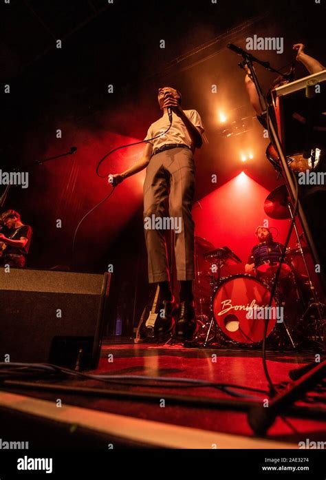 Copenhagen, Denmark. 01st, December 2019. The Canadian singer and musician Boniface performs a ...