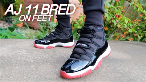 Air Jordan 11 BRED 2019 On Feet! - YouTube