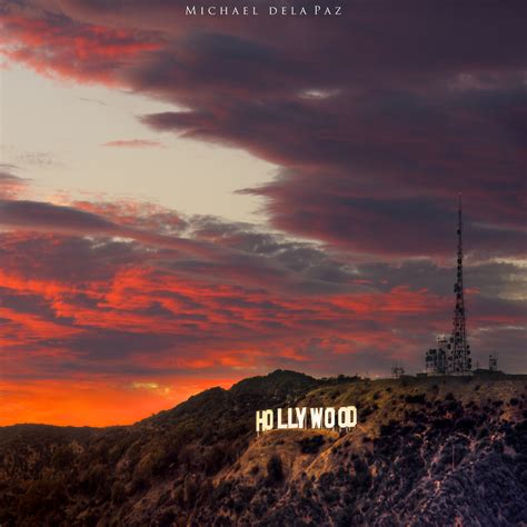 Hollywood Sunset | Sunset by the Hollywood Sign as viewed fr… | Flickr