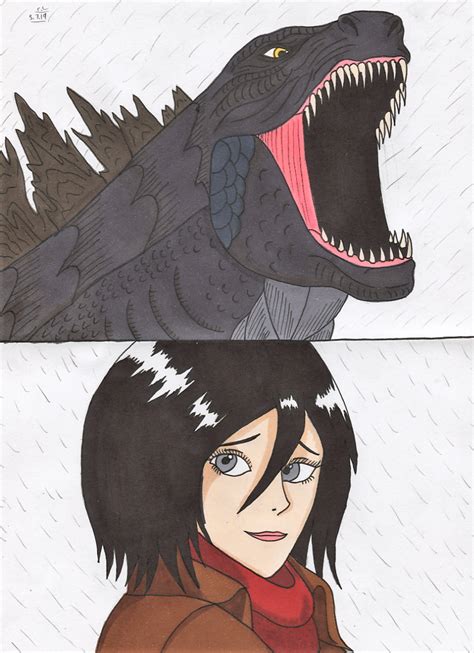 Attack on Titan - Godzilla's return by Tyrannuss555 on DeviantArt