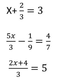 Ecuaciones de primer grado con fracciones - Ecuaciones 2.0