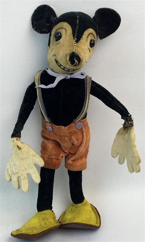 Sold at Auction: RARE Vintage 1930's Mickey Mouse Doll by Dean's Rag ...