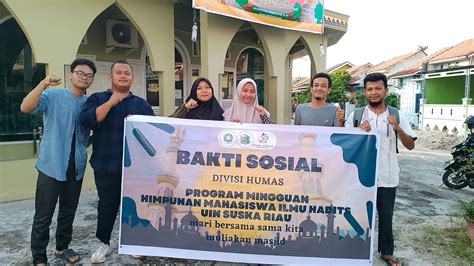 HMPS ILMU HADIS ADAKAN KEGIATAN BAKTI SOSIAL – Fakultas Ushuluddin