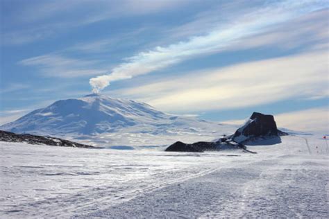 Mount Erebus Eruption